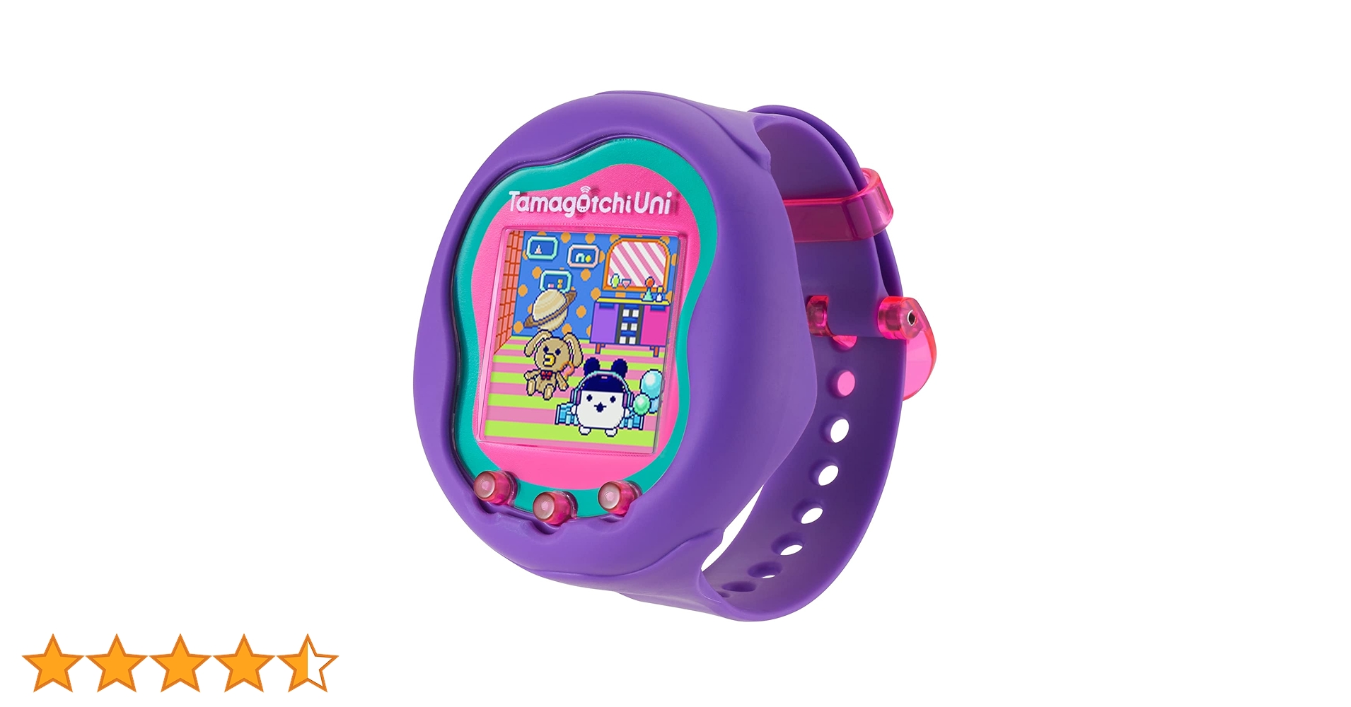 Bandai Hobby Tamagotchi Uni Purple - Virtual Pet Game - Purple